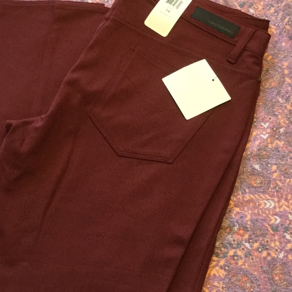 Size 14! Calvin Klein zip up stretch pant - Picture 8 of 8